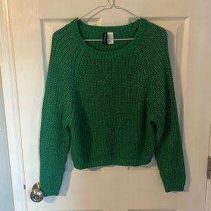 Small Green Sweater